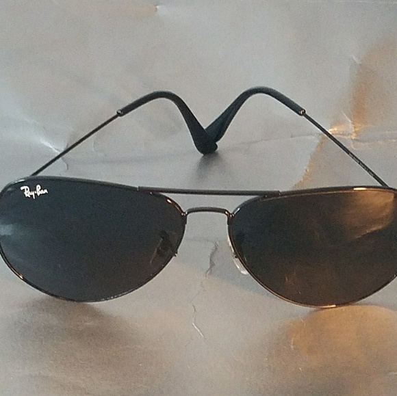 Ray Ban RB3026 Aviator Unisex Sunglasses - Picture 5 of 6